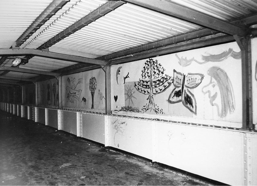Der Storkower Tunnel. Stasi-Fotos von den Zeichnungen (Quelle: BStU)