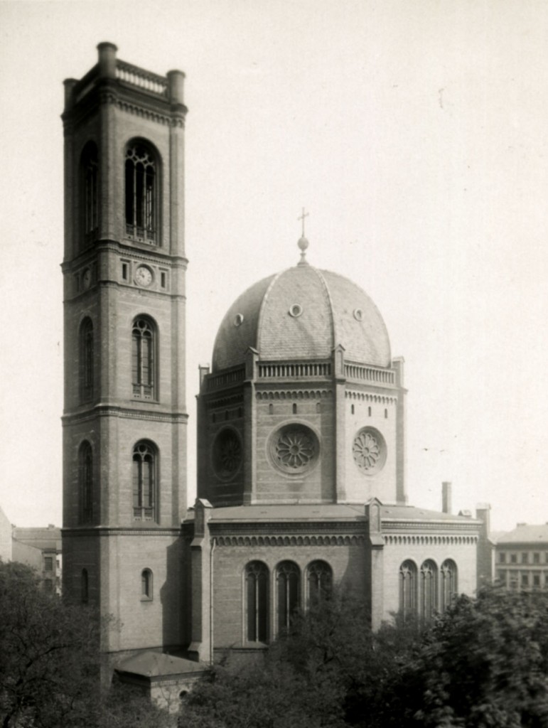 St. Markus-Kirche um 1910, Berlin-Friedrichshain