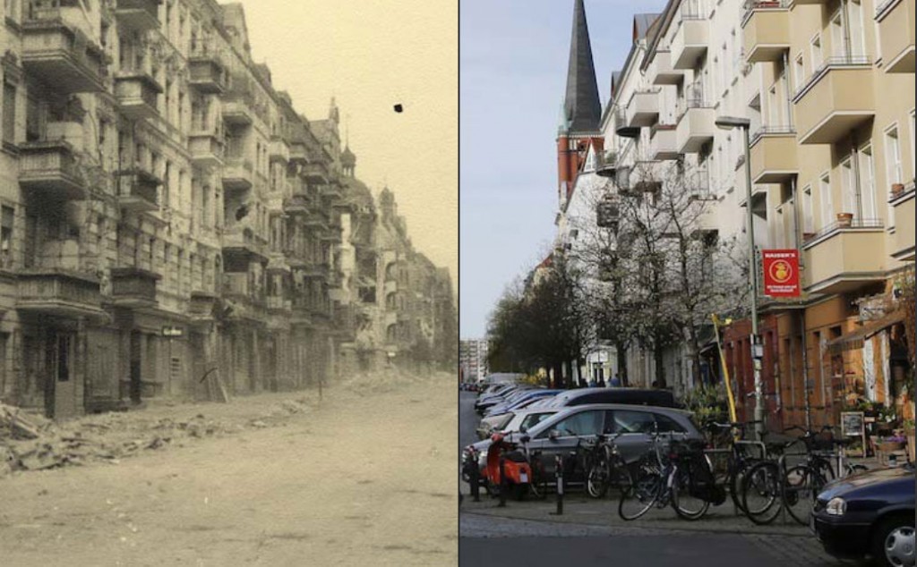 Bilder eines sowjetischen Korrespondenten zeigen Berlin kurz nach dem Krieg. 70 Jahre später besucht der Berliner Fotograf Fabrizio Bensch die Orte noch einmal.