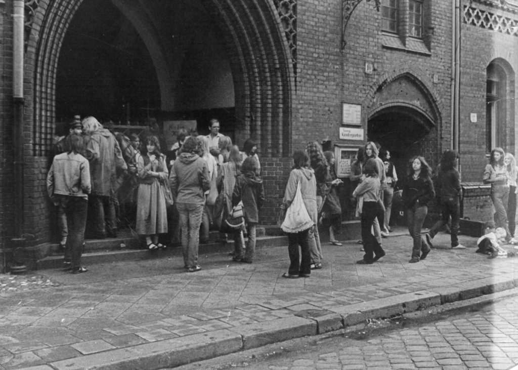 Jugendwerkstatt in der Galiläa-Kirche, 1982, Photo: privat