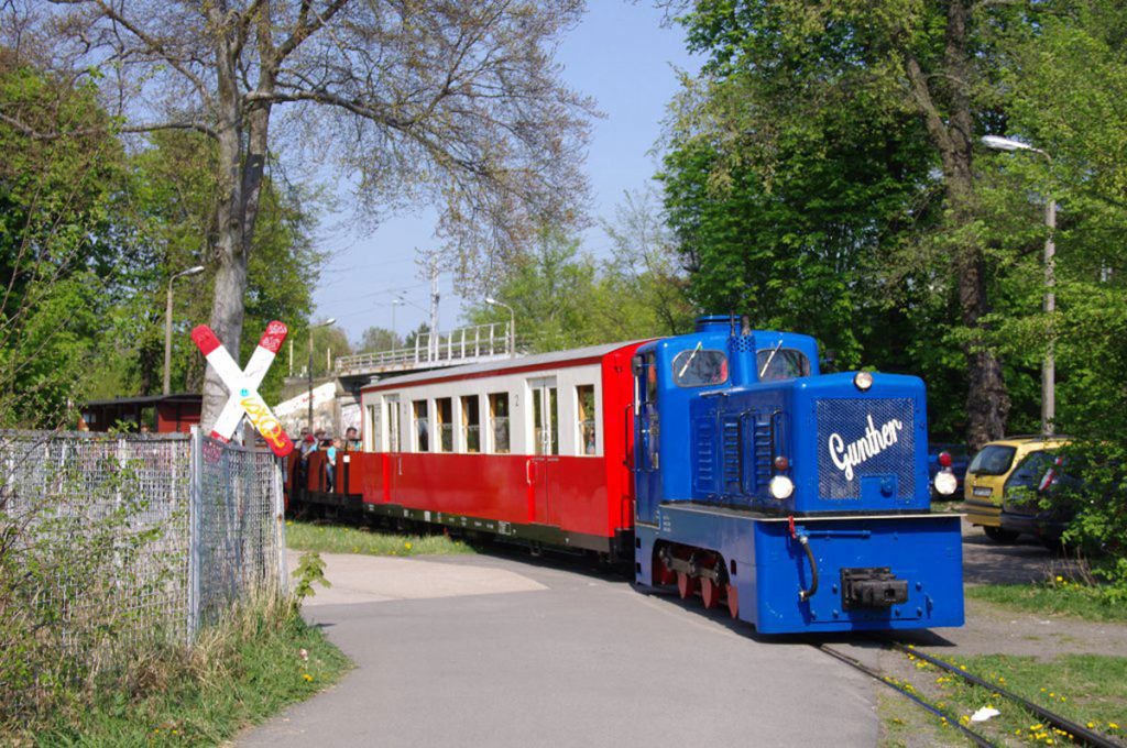 Die beliebte Parkeisenbahn, Foto: Maximilian Ritter / www.bahnnatur.de