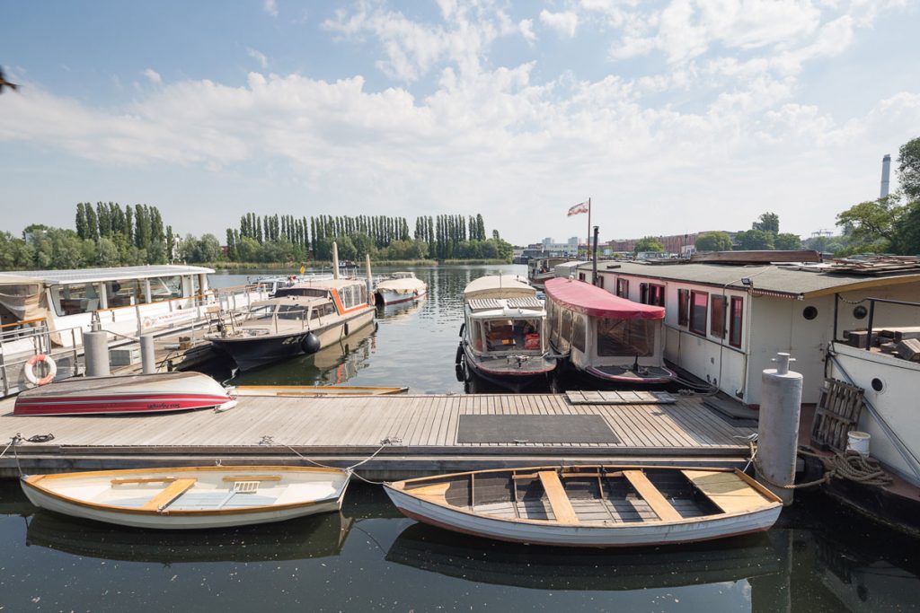  Steg des Schiffskontors in Stralau 2017, Foto: Giovanni Lo Curto 