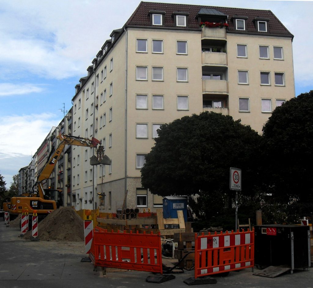„Zwickelbau“ in der Palisadenstraße / Foto: Detlef Krenz
