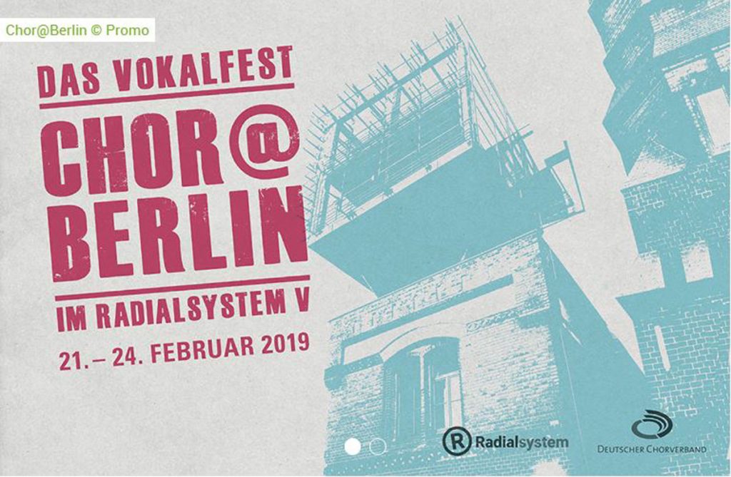 Vokalfest Chor@Berlin imRadialsystem Berlin | Foto: Radialsystem