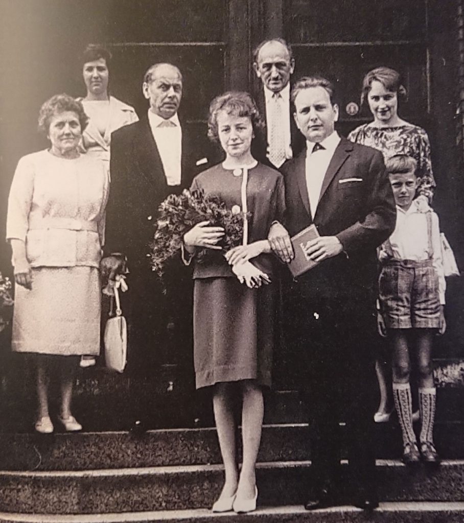 Hochzeit von Renate und Hans-Joachim Hellwig Ende der 50er Jahre | Foto: Privat