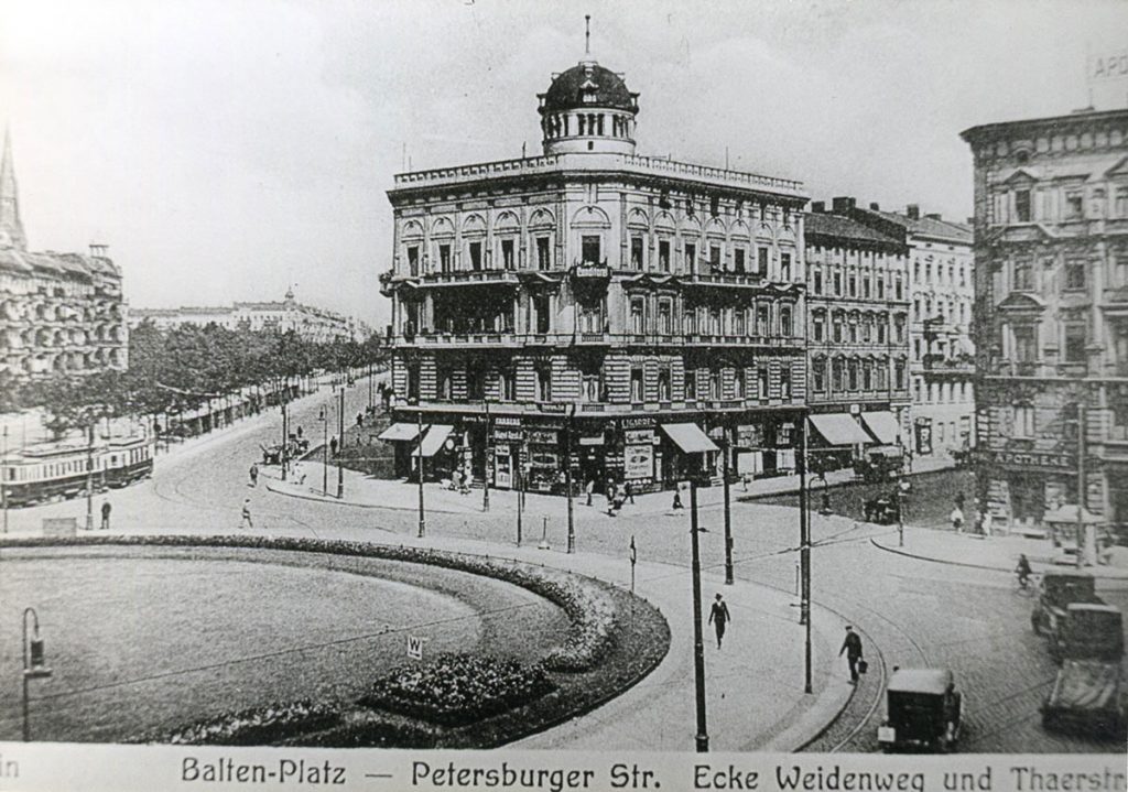 Verschwundene Orte: Der Bersarinplatz | Quelle: Postkarte um 1910