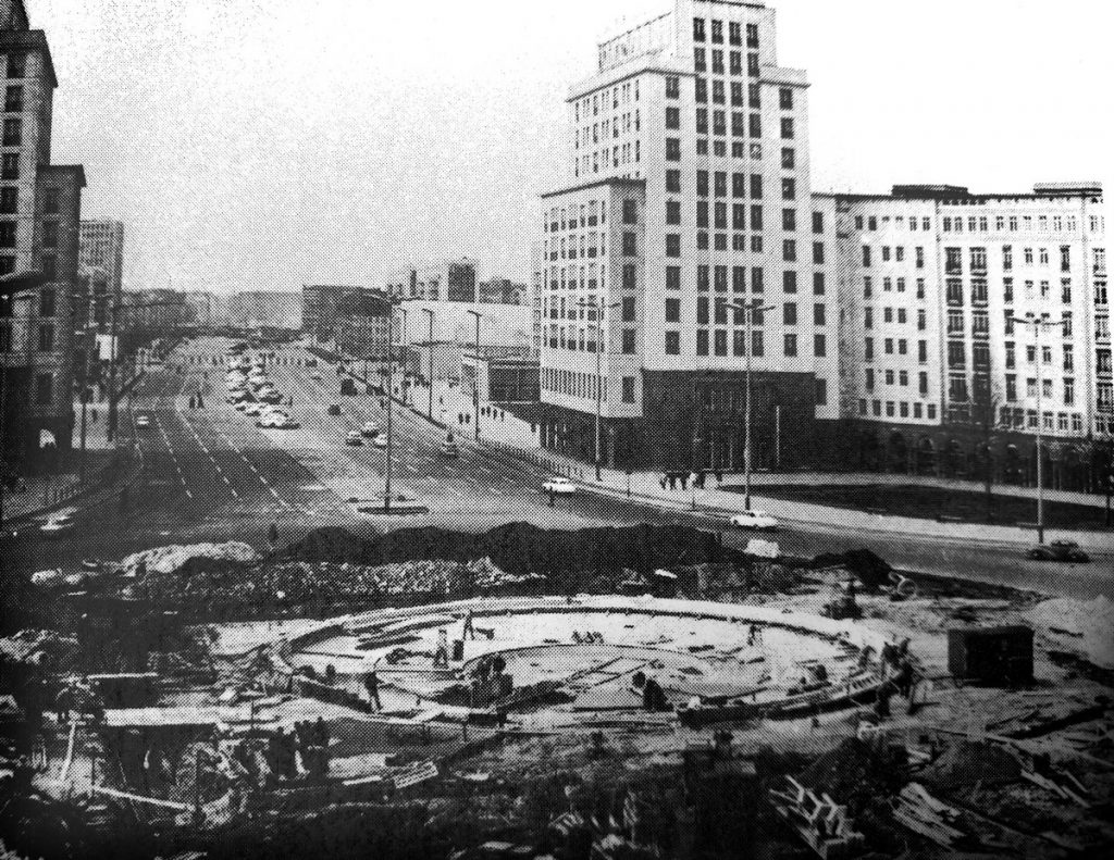 Strausberger Platz,1967 | Quelle: Infobroschüre 1967