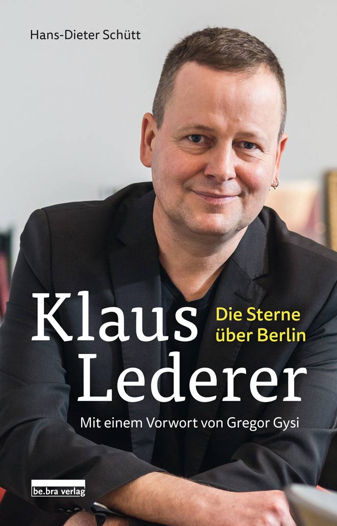 Klaus Lederer, Buchcover. Foto: be.bra Verlag