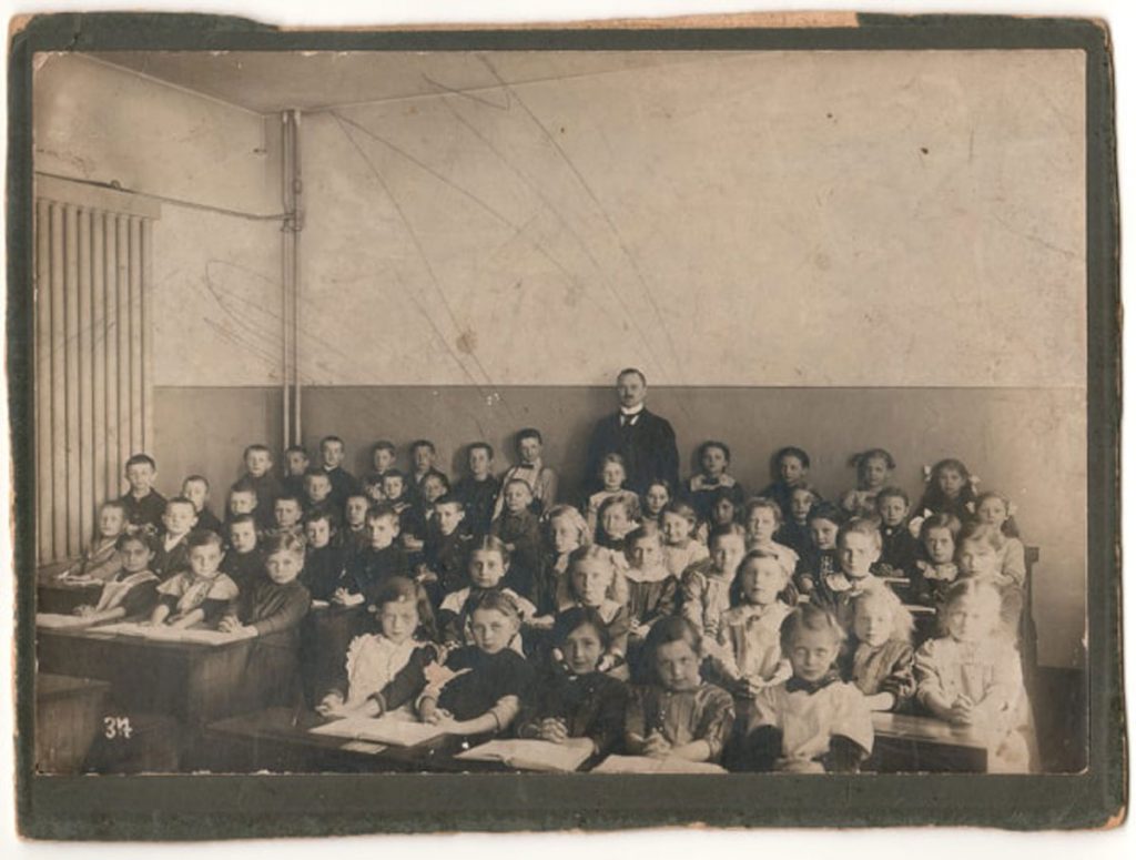 Polnisches Café Klassenfoto 1912 oder 1913 | Foto: privat