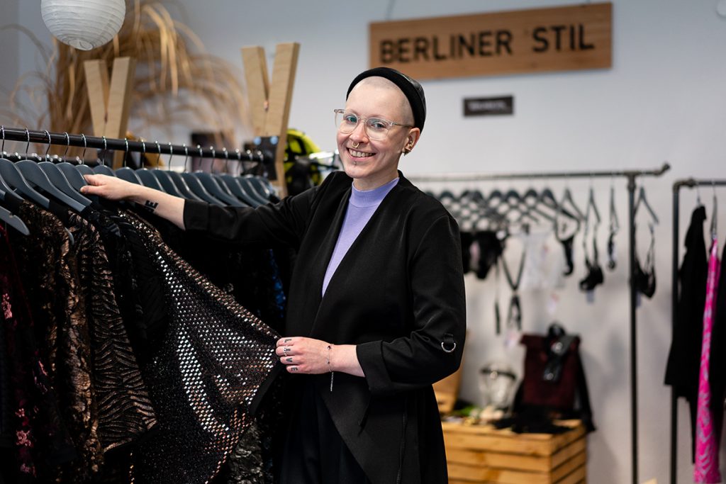Zu Besuch bei Inga Lieckfeldt, der Inhaberin des Modegeschäfts SYLD STORE in der Frankfurter Allee 32 | Foto: Giovanni Lo Curto